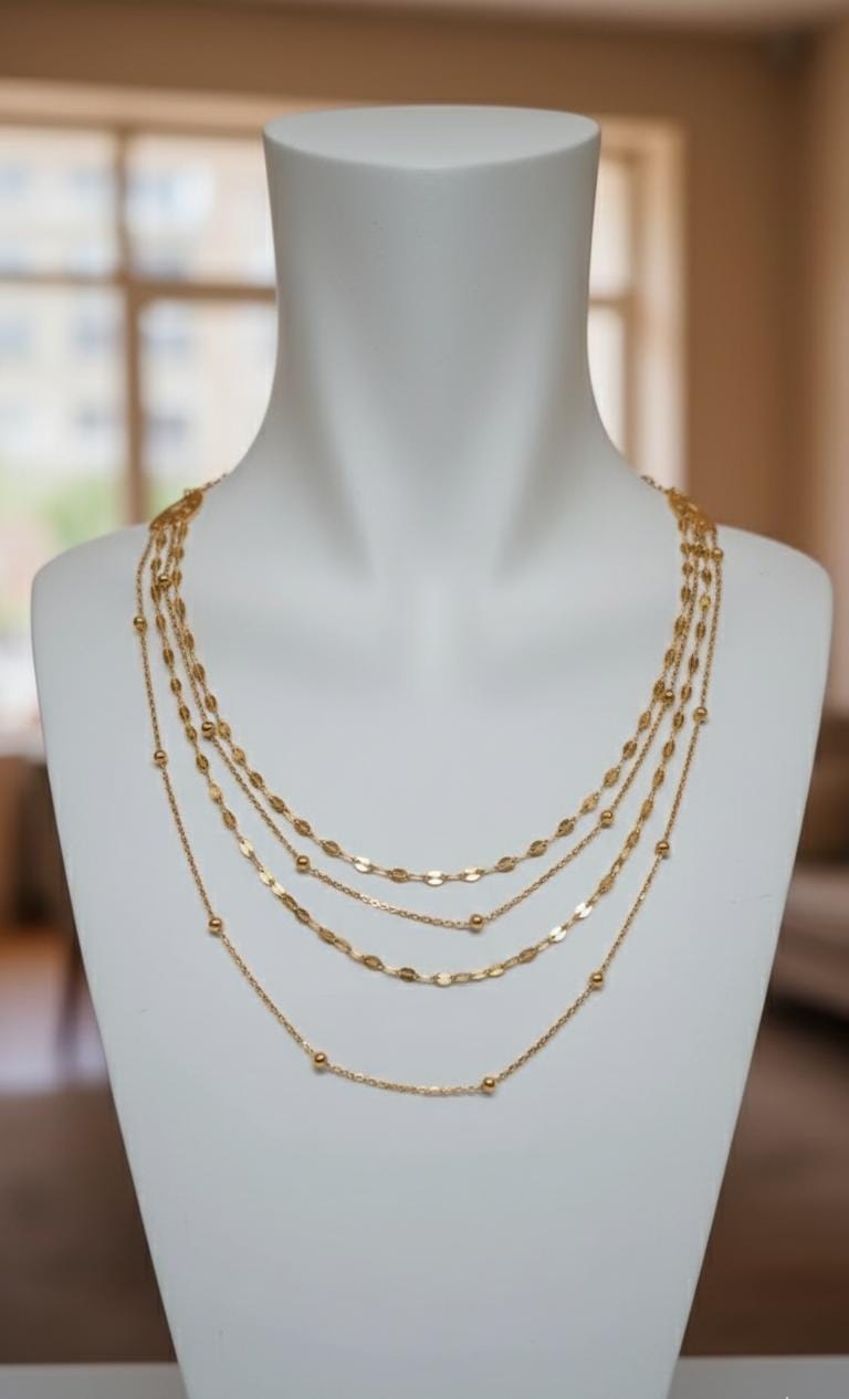 Multi-Layered "Tala" Necklace