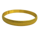 Matte Sand-Textured Wide Gold Bangle - Bold Statement Bracelet