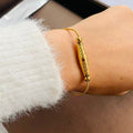 Golden Barrel Bracelet