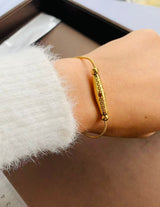 Golden Barrel Bracelet