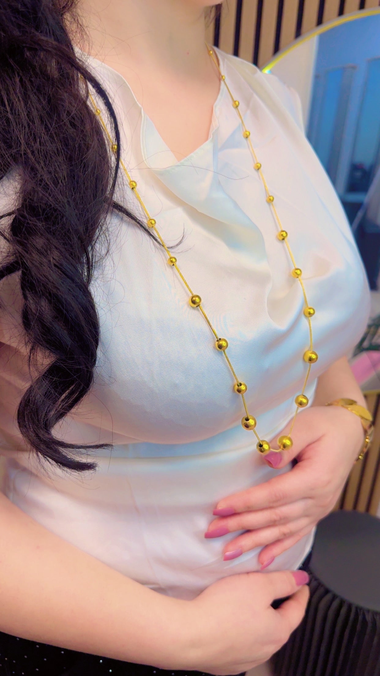 Glistening Drops Necklace