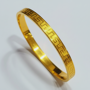 Greek pattern bangle new 4